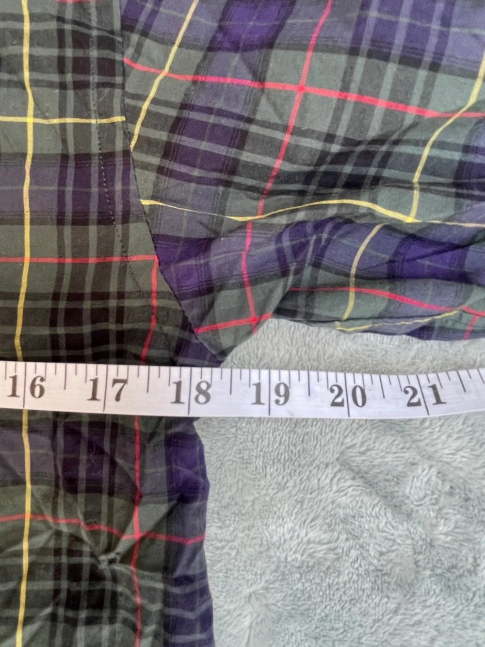 NWT Ralph Lauren kids Purple Plaid Button-Down Shirt Preppy classic spring Large